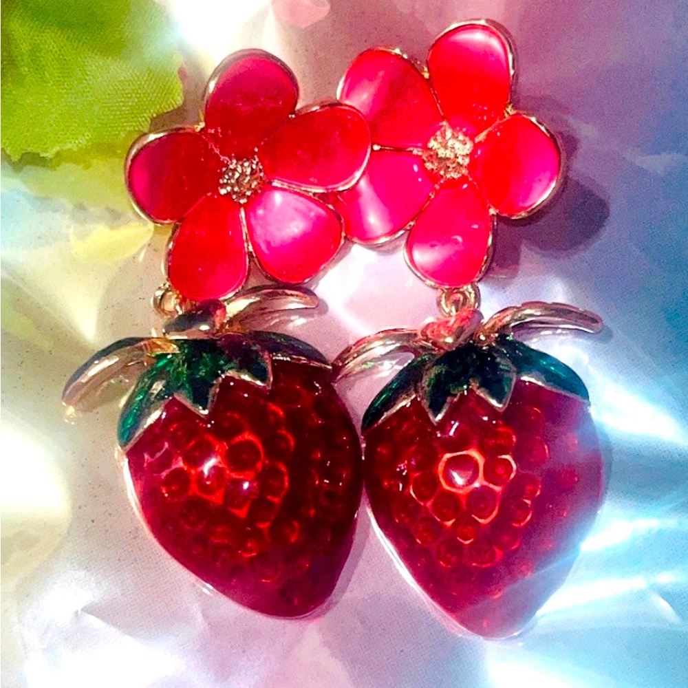Niña Fresa earings 🍓🍓